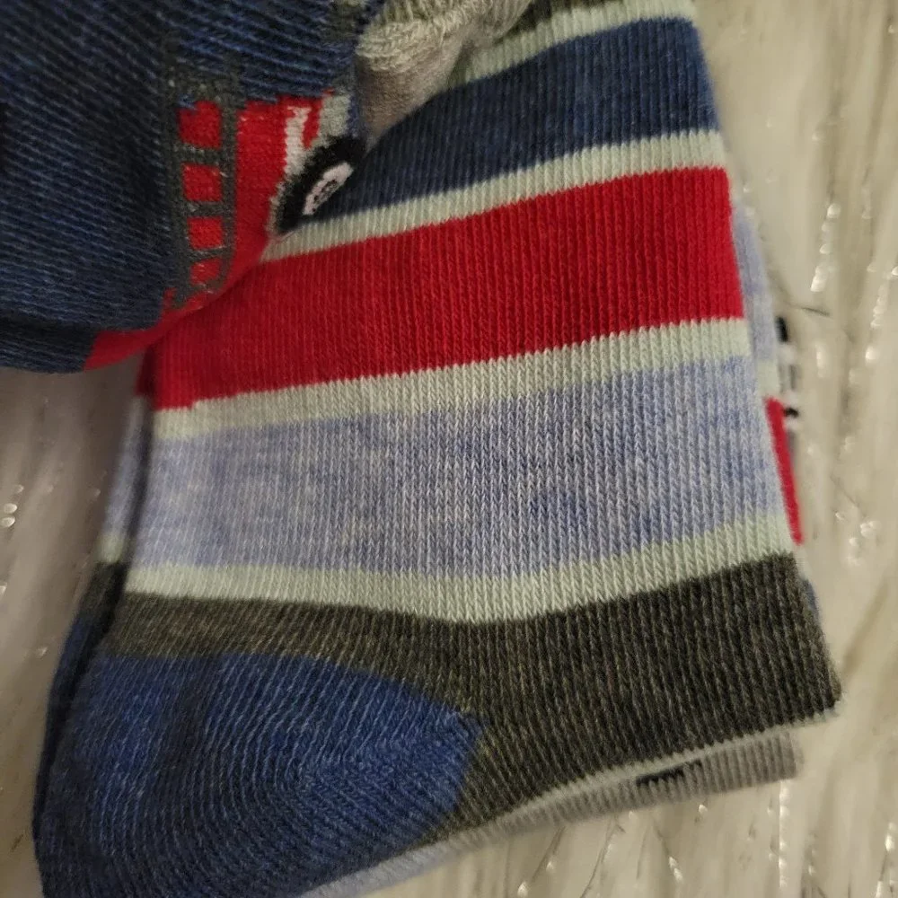 Jeffries Boys Fire Truck/Police Car Socks